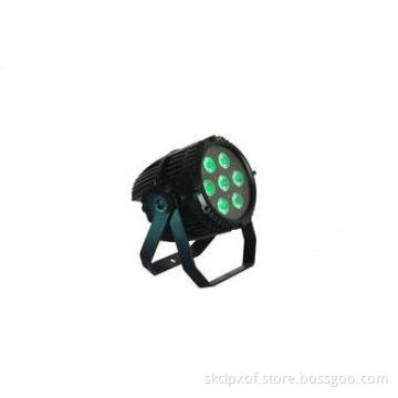 7 x 10w 5-In-1 Led Par Cans , RGBW Amber Outdoor(IP65) 90v